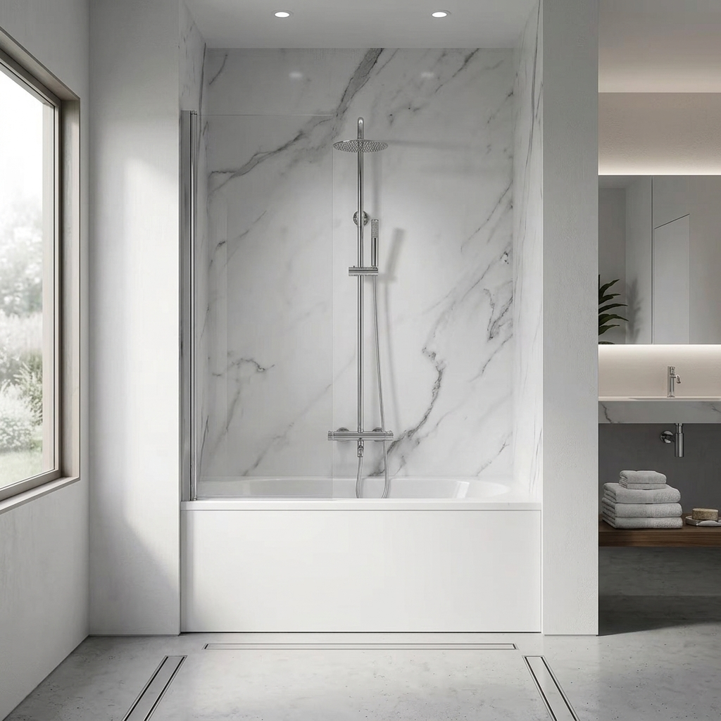 Colonnes de douche pour baignoire Image