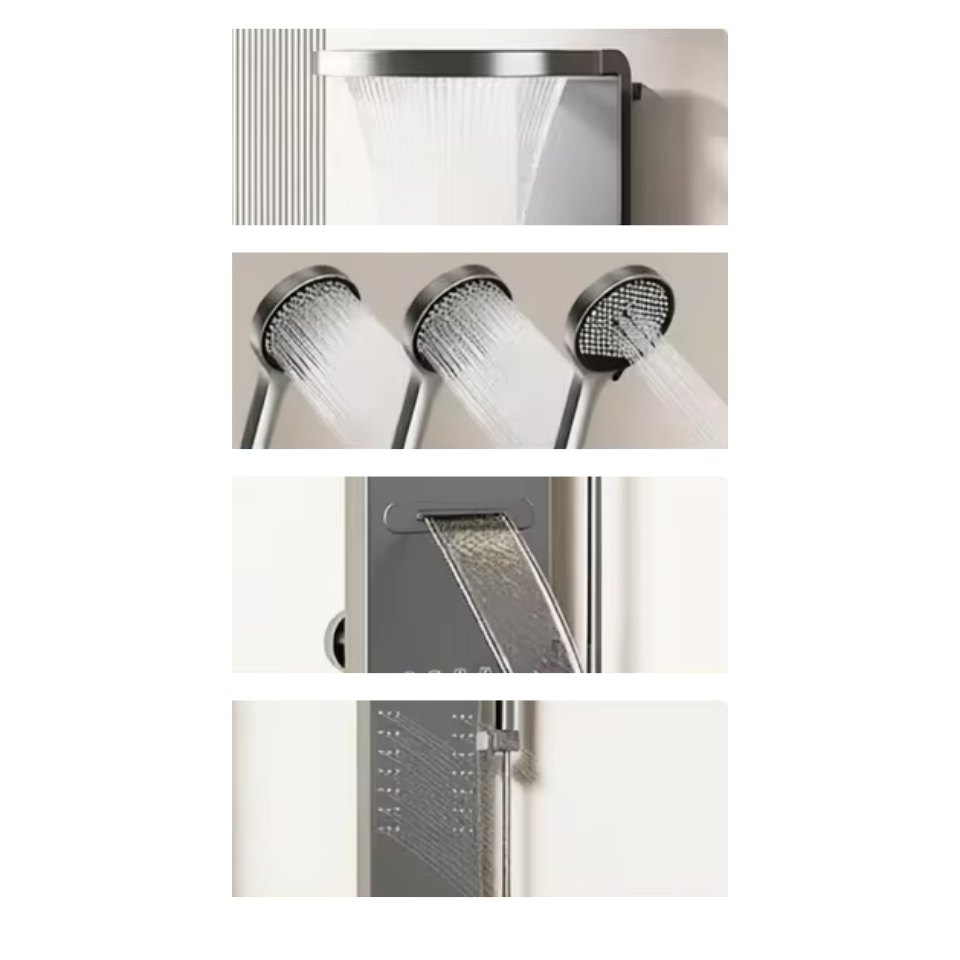 Colonne de douche hydromassante - Grise